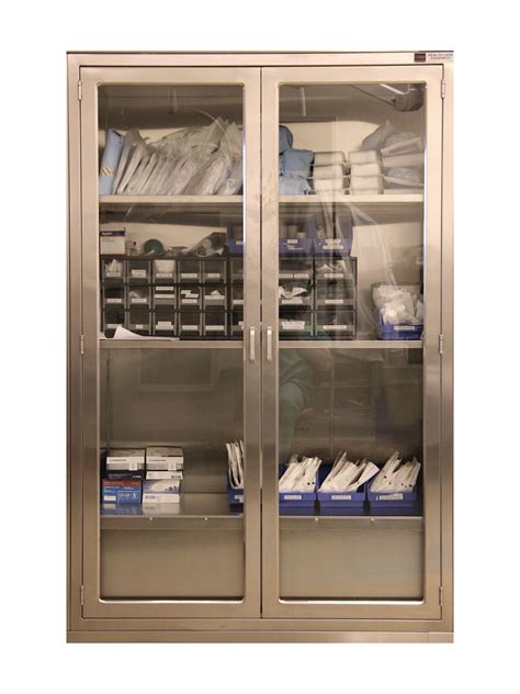 surgical instrument storage cabinet